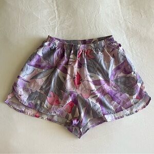 Boa floral running shorts